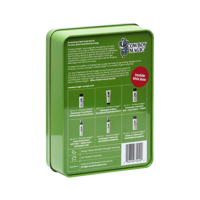 Grooming Kit, Gift-Set with World's Leading Detangler, Shampoos, Conditioner and Finishing sprays.