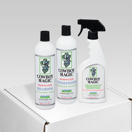 Cowboy Magic® Rosewater Shampoo & Conditioner Bundle (473 mL), All Hair  types., Horses, Pets