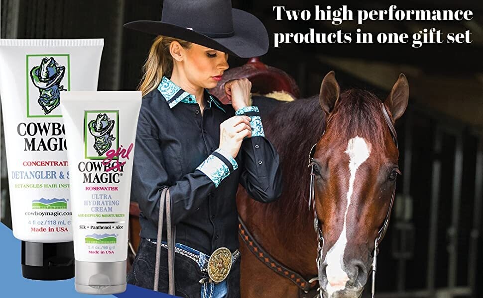 Cowboy Magic® Rosewater Shampoo & Conditioner Bundle (473 mL), All Hair  types., Horses, Pets